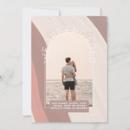 INVITACIÓN DE FOTO MODERNA - Colores mixtos