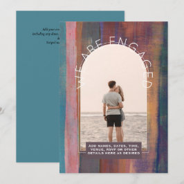 INVITACIÓN DE FOTO MODERNA - Colores mixtos