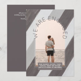 INVITACIÓN DE FOTO MODERNA - Colores mixtos