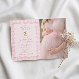 Invitación de Foto para Baby Shower de Niña Fantas