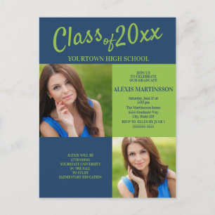 Invitación de Foto para Fiesta de Graduación en Az