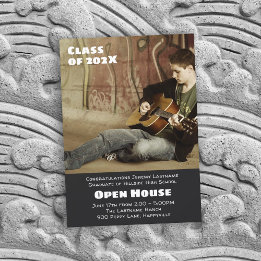 Invitación de fotografía de graduación de Sons Ope