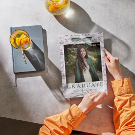 Invitación de fotografía Hollywood Toile Coquette 