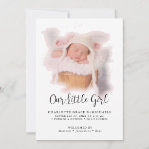 Invitación de fotografía simple elegante y moderna