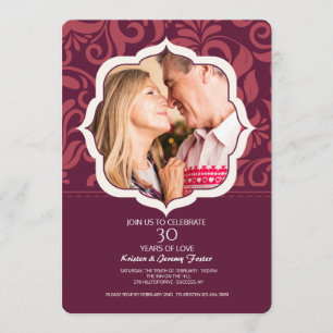Invitación de Fotos de Amor Eterno