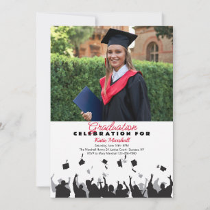 Invitación de Fotos de Graduación