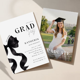 Invitación de Fotos de Graduación a la Fiesta de G