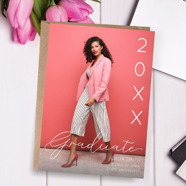 Invitación de fotos de graduados de año de clase (Subido por el creador)