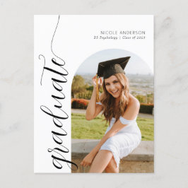 Invitación de fotos del Arco de Graduado de Guión 