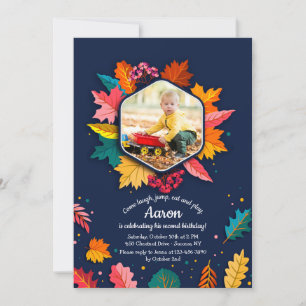 Invitación de Fotos Espectaculares de Otoño