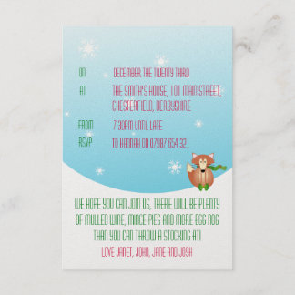 Invitación de Fox in Mittens