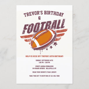 Invitación de Fútbol Americano
