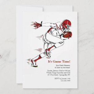 Invitación de Fútbol Americano