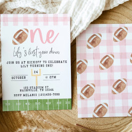 Invitación de fútbol americano universitario de pr