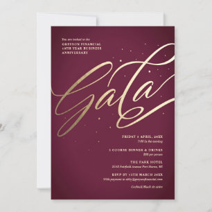Invitación de Gala Moderna