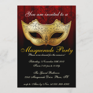 Invitación de Gala para Celebración de Fiesta de M