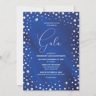 Invitación de Gala Perla Evento Corporativo Formal