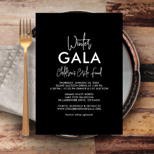 Invitación de gala simplemente declarada