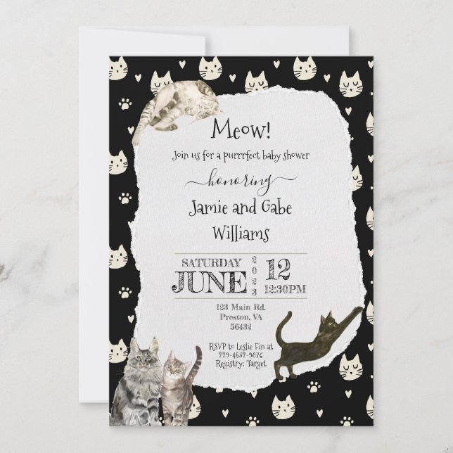 Invitación de Gato (Anverso)