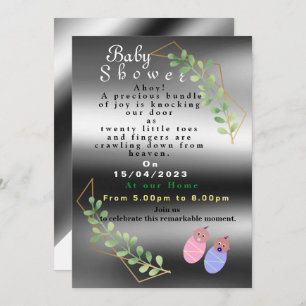 Invitación de gemelos