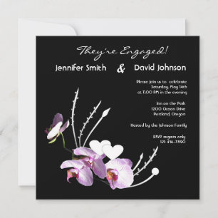 Invitación de Gestión de Orquídea