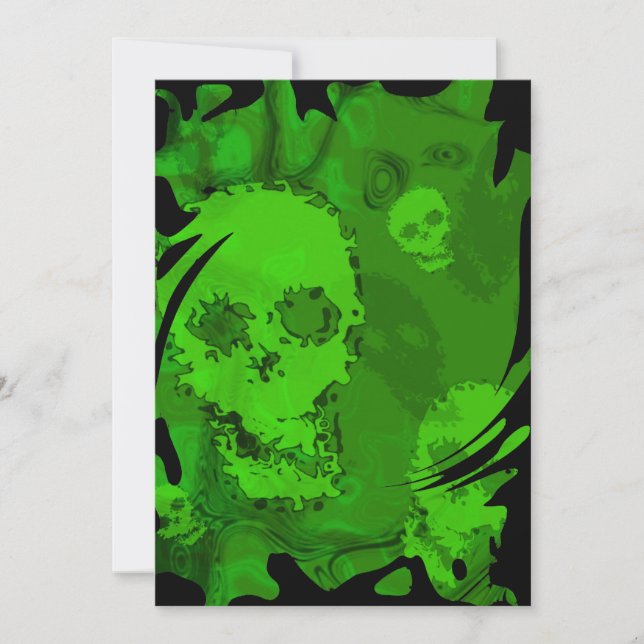 Invitación de giro de Skull Specters (Anverso)