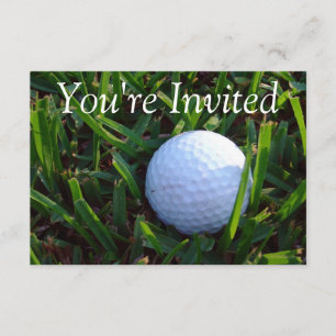 Invitación de golf