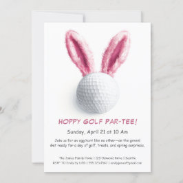 Invitación de Golf de Pascua Par-TEE