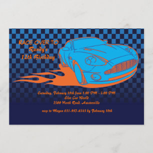 Invitación de goma ardiente