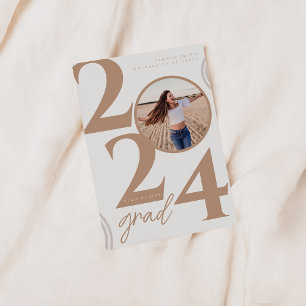 Invitación de Grad 2024 divertida y moderna