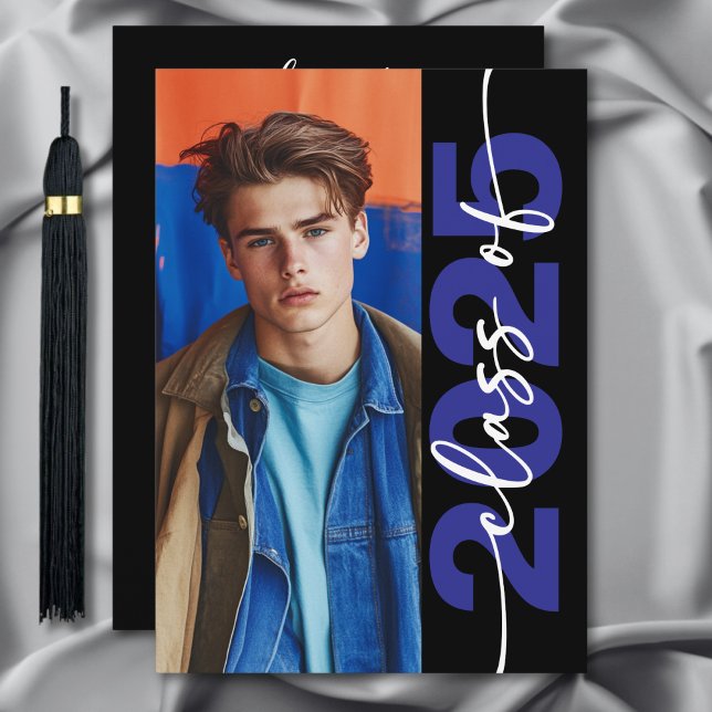 Invitación de Grad de tipografía negrita moderna (Subido por el creador)