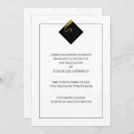 Invitación de graduación