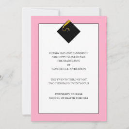 Invitación de graduación