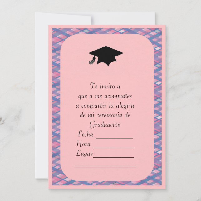 Invitacion de Graduacion (Anverso)