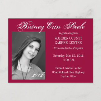 Invitación de graduación