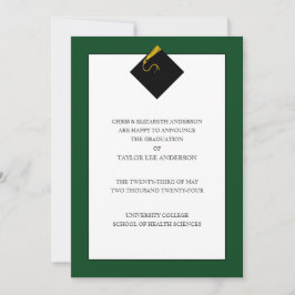 Invitación de graduación