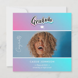 Invitación de graduación