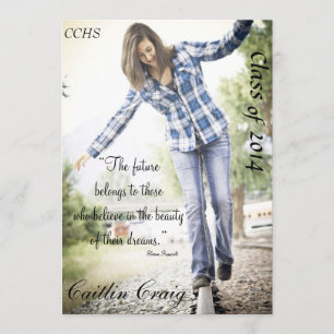 Invitación de graduación