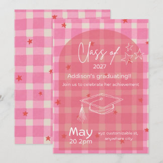invitación de graduación