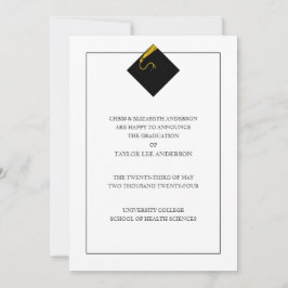 Invitación de graduación
