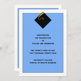 Invitación de graduación