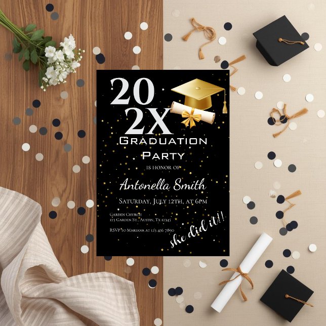 Invitación de graduación (Subido por el creador)
