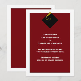 Invitación de graduación