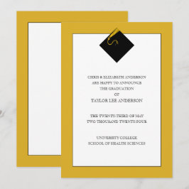 Invitación de graduación