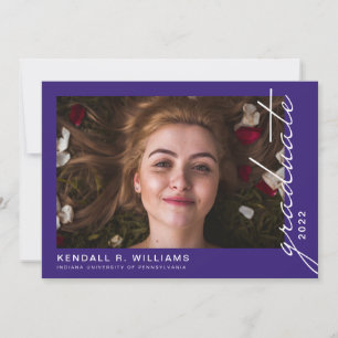 INVITACIÓN DE GRADUACIÓN Añadir su foto