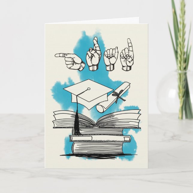 INVITACIÓN de graduación ASL (Anverso)