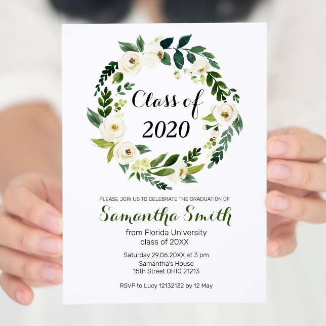 Invitación de Graduación Clase 2020 (Subido por el creador)
