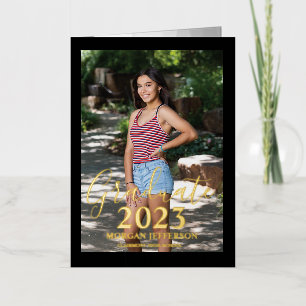 Invitación de Graduación con Hojalata