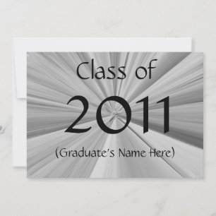 Invitación de graduación de 2011
