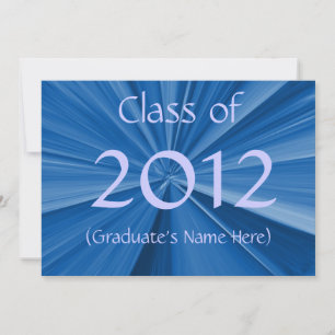 Invitación de graduación de 2012